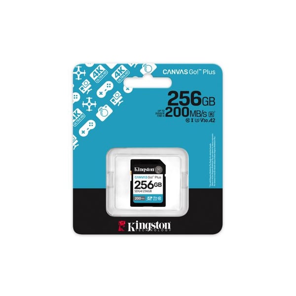 KINGSTON 256GB SDXC Canvas Go