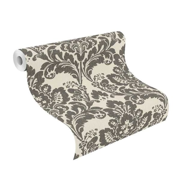 Rasch Poetry II 547337 Non-woven tapet baroque 0,53 m x 10,05 m Svart