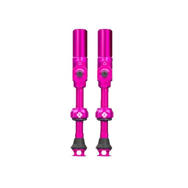 Ventiler - Tubeless - Big Bore Hybrid - Ros - Stor - För maximal uppblåsning - Cykel - MTB - Muc-Off
