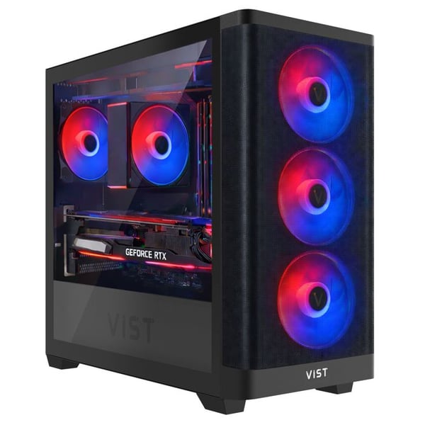 VIST PC Gaming Core Ultra 7 265KF - RAM 32Go - RTX 5070 - SSD 1To M.2 - WIFI - Windows 11 Pro