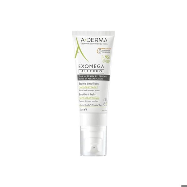 A-Derma Exomega Allergo mjukgörande anti-klåda balm 40ml