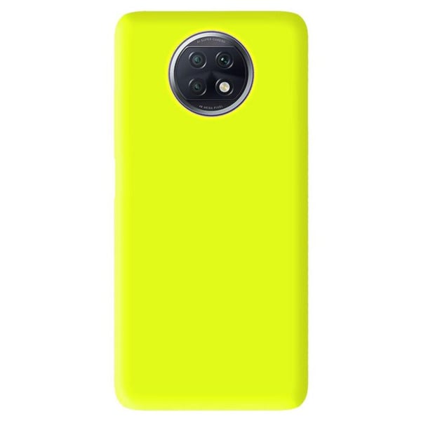 Gul fluorescerande silikonskal - Kompatibel med Xiaomi Redmi Note 9T 5G
