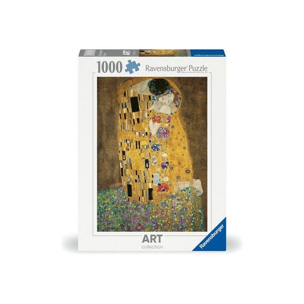 Pussel 1000 bitar Ravensburger Konstkollektion Kyssen Gustav Klimt