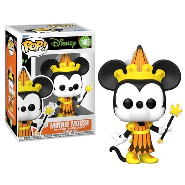 Figurine Pop - FUNKO - N°1485 - Minnie - Prinsesskostym - Flerfärgad