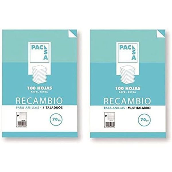 DIY-tillbehör - PACSA - F 100H - 4 Borr - 70g - Ersättningsprodukt