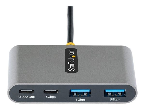 Hub USB-C - Startech - 5G2A2CPDB - 4 portar - 100W PD - 5Gbps