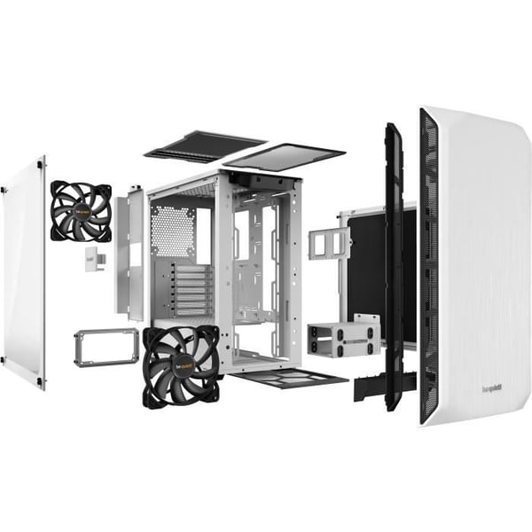 Datorlåda - Be quiet! - BGW35 Pure Base 500 Window - Mid Tower - Vit