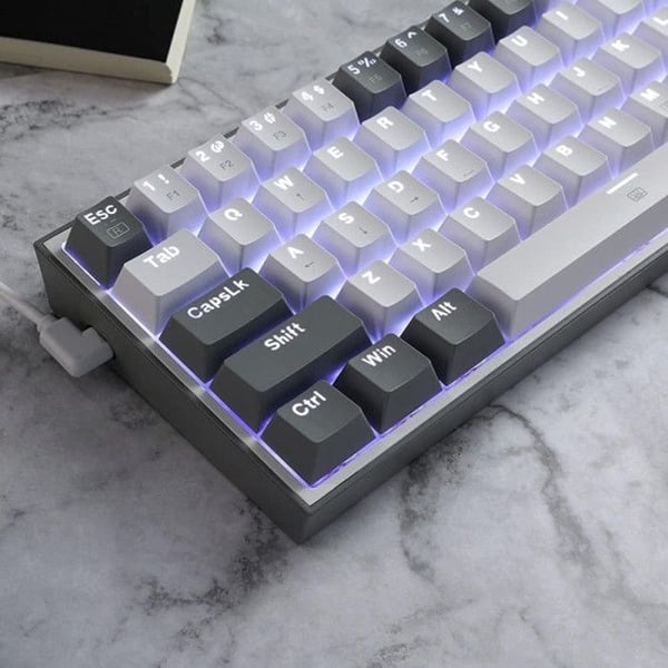 Gaming tastatur - REDRAGON - K617 Fizz - Mekanisk - RGB - QWERTY US - Kablet