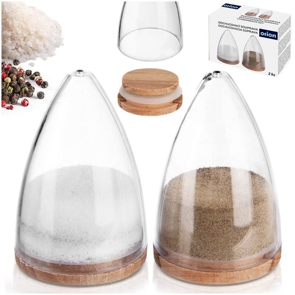 SALT- OCH PEPPARKAR BUNDLE AV KRYDDOR 2 ST