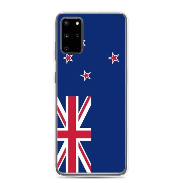 Mobilskal - Samsung - Galaxy S20 Ultra - Nya Zeelands flagga - Mjuk - Flerfärgad