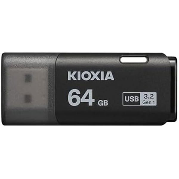 USB-minne - KIOXIA - TransMemory U301 - 64 GB - USB 3.0 - Snabb överföringshastighet