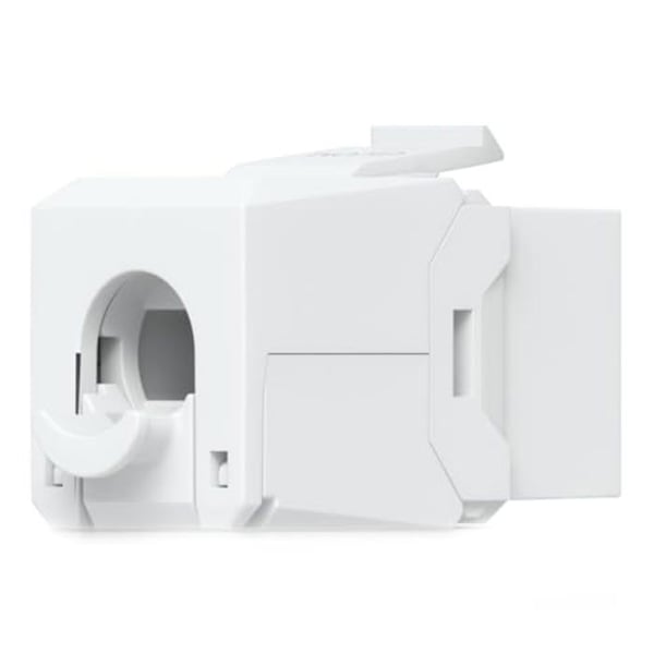 Nätverkstillbehör - UbiQuiti - UACC-Keystone-Jack-C6 - Kompatibel C6 - Hög kvalitet - Lätt installation