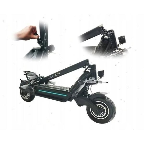 JOYOR E6-S - Off-road el-scooter 11 tum - 2 motorer 1600 W -- 60 V - Batteri 31,5 Ah