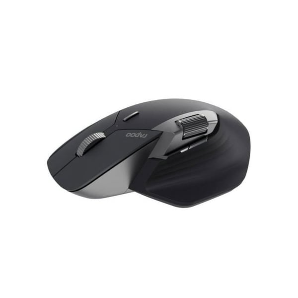 Trådlös mus Rapoo 4000 DPI Bluetooth multimod, trådlös laddning, svart