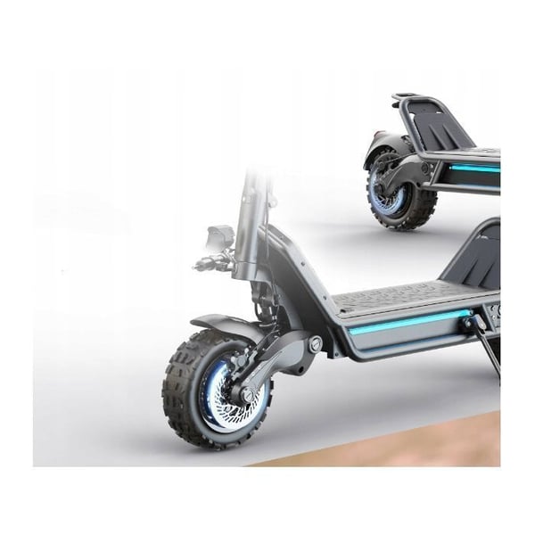 JOYOR E6-S - Off-road elektrisk scooter 11 tommer - 2 motorer 1600 W -- 60 V - Batteri 31,5 Ah