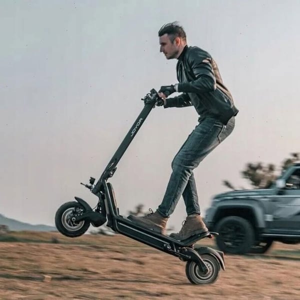 JOYOR E6-S - Off-road el-scooter 11 tum - 2 motorer 1600 W -- 60 V - Batteri 31,5 Ah
