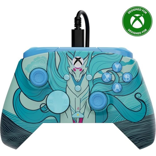 Spelkontroll - Xbox - Rematch Advanced - Trådad - Blue Kitsune - Kompatibel med PC - Turtle Beach