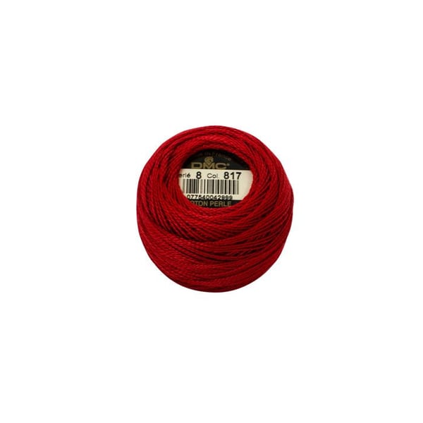 Coton perlé DMC art 116, tjocklek 8 - nystan om 80m - Att 817