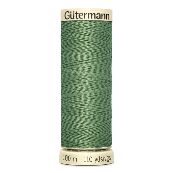Set med 5 spolar 100m Tråd 100% polyester Gutermann Ref 788988 - Att 821 - ceder