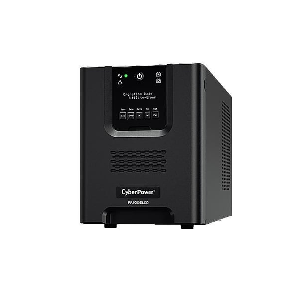 Onduler - CyberPower - PR1000ELCD - CA 230 V - 900 Watt - 1000 VA - 8 utgångskontakter