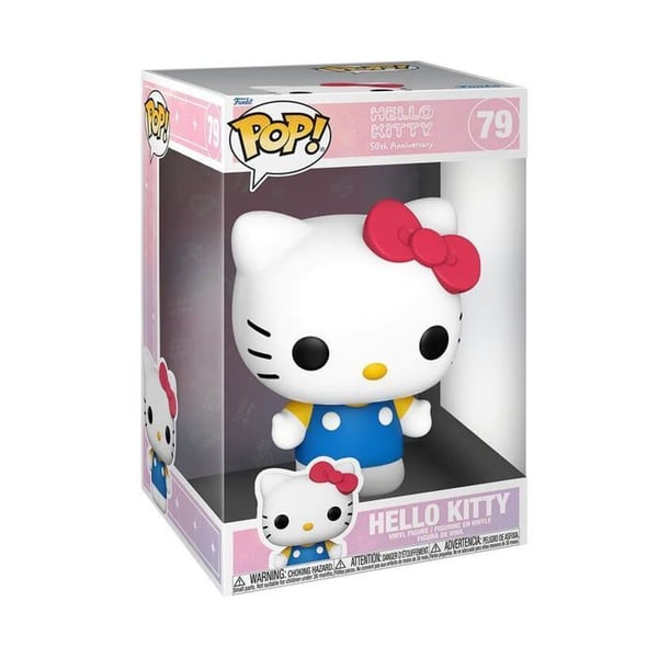 Figurine Funko Pop! Jumbo | Hello Kitty 50-årsjubileum | Hello Kitty