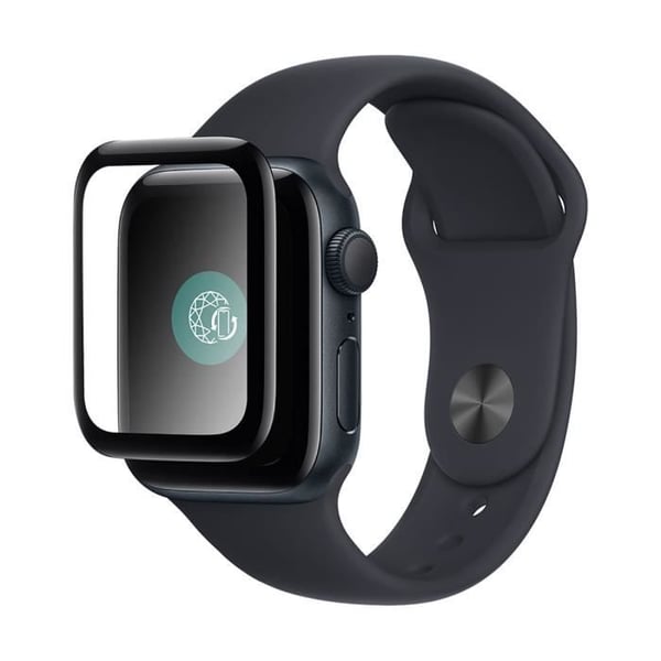 Skärmskydd för Apple Watch 5/6/SE 44mm i 3D Härdat Glas Transparent
