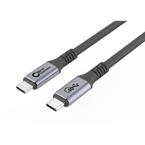 USB4-kabel - MICRO CONNECT - W127200510 - 2m - 40Gbps - 100W