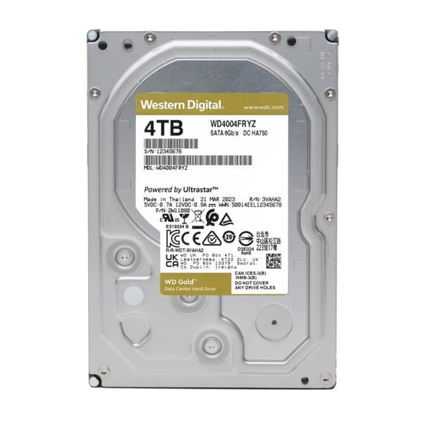 WD Gold WD4004FRYZ - disk