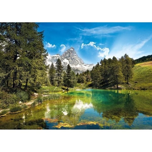 Landskaps- och naturpussel - Clementoni - Den blå sjön - 1500 bitar - Vuxen - Italien