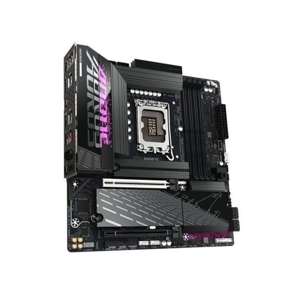 Moderkort Micro ATX - GIGABYTE - B860M AORUS ELITE WIFI6E - Socket 1851 - DDR5 - WiFi 6E