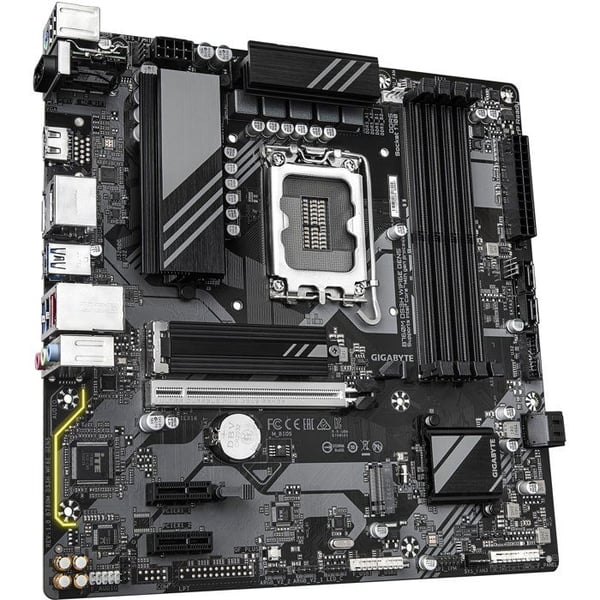Moderkort - GIGABYTE - B760M DS3H WF6E GEN5 - Format Micro-ATX - Chipset Intel B760 - WiFi 6E & PCIe 5.0