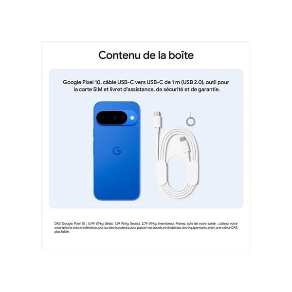 Smartphone Google Pixel 10 256 GB Grön Citron