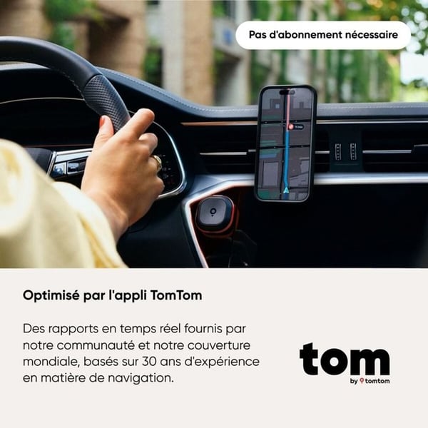 Intelligent Tomtom kørselsassistent til vejadvarsler