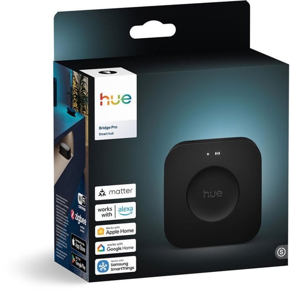 Anslutningsbro - PHILIPS HUE - Pro-brygga - Smart belysningshub - 150 lampor - Rörelsedetektor
