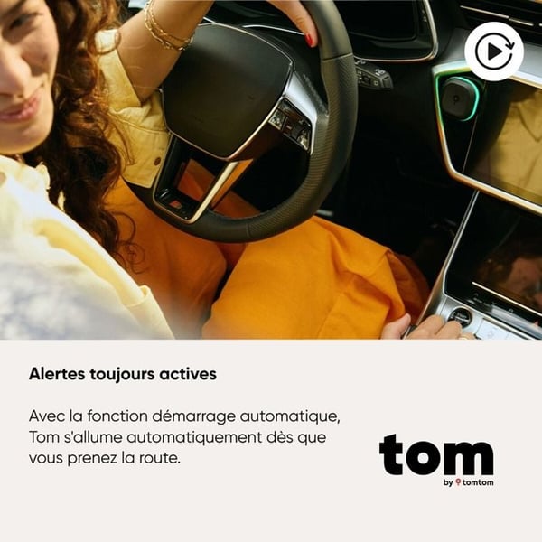 Intelligent Tomtom kørselsassistent til vejadvarsler
