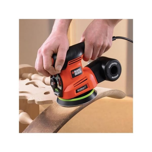 Multiværktøj kit med ledning - BLACK+DECKER - KA280K-QS - 220W - 3 adaptere - 17 slibemidler - kuffert