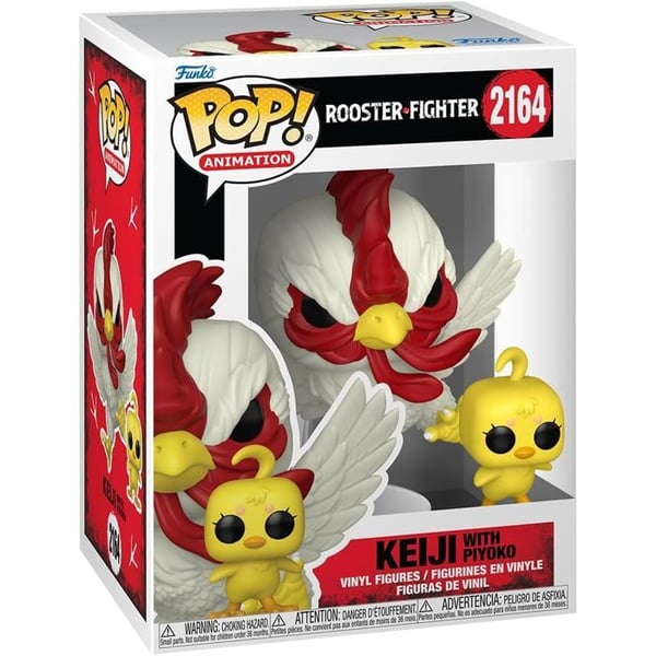 Figurine Funko Pop! Och Buddy N°2164 | Rooster Fighter | Keiji Och Piyoko