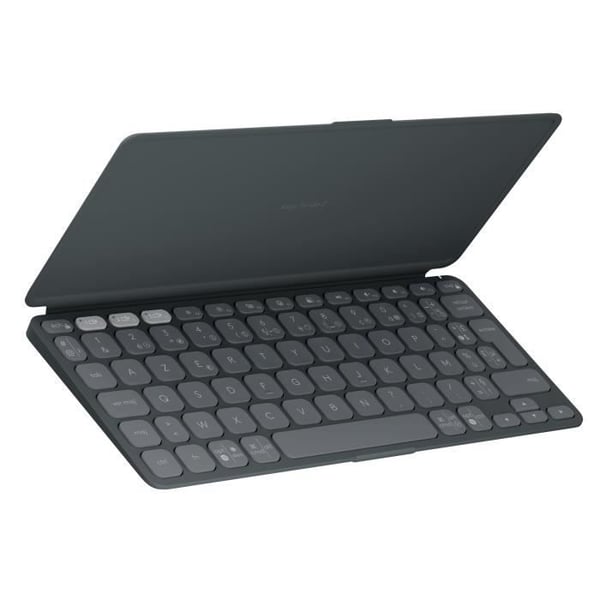 Tangentbordsskydd - Logitech - Keys to go 2 - AZERTY - Universell - Grafit