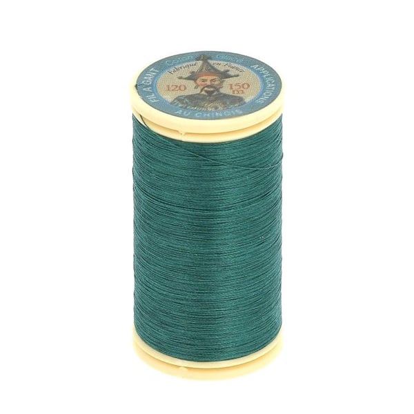 Set med 6 spolar av glansiga trådar för speciella patchwork-handskar - Att 879