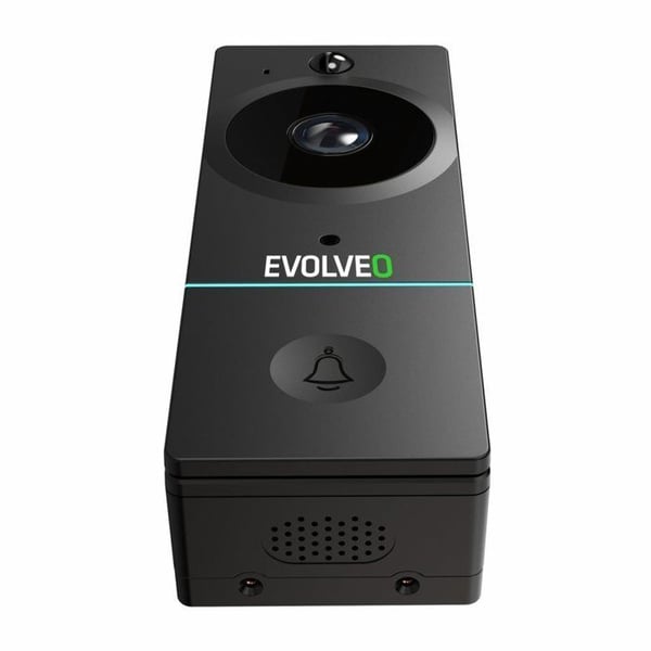 Videodørklokke - EVOLVEO - Ringo RELAY - WiFi 2,4 GHz - Opløsning 1080p - Kompatibel med Apple Home, Google Home