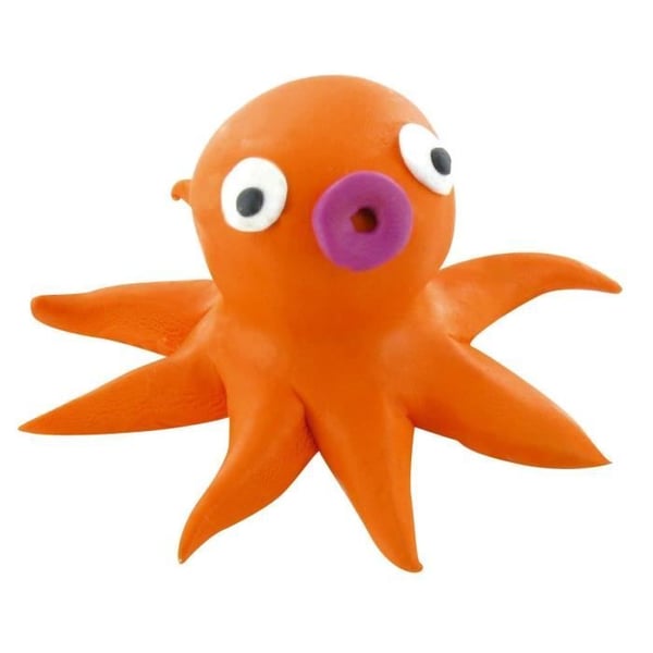 Polymer Clay - CTOP - Patati Patata Orange - Flexibel - Lätt att forma - Klibbar inte
