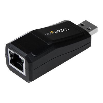 Nätverksadapter - STARTECH - USB 3.0 till RJ45 - Gigabit Ethernet - 10/100/1000Mbps - Svart