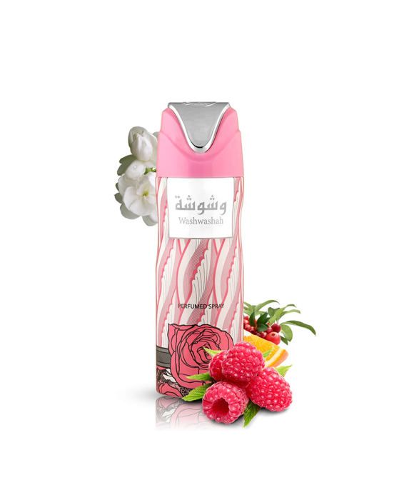 Deodorant - LATTAFA Washwashah - 200ml - Floral Oriental - Utan Alkohol