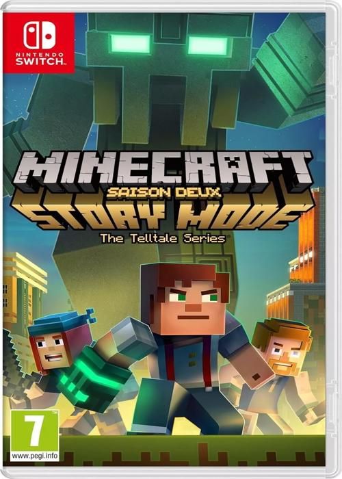 Videospel - Telltale Games - Minecraft: Story Mode Säsong 2 - Äventyr - Nintendo Switch - 1 spelare