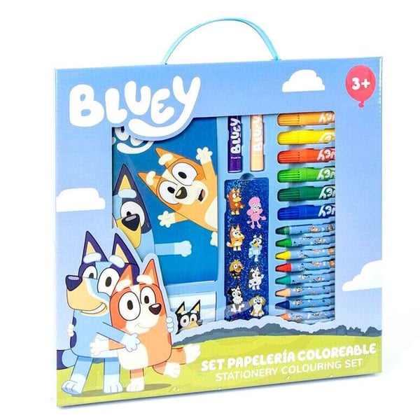 Färgläggningsbok - CERDA - Bluey - Flerfärgad - Papper - 3 år och uppåt