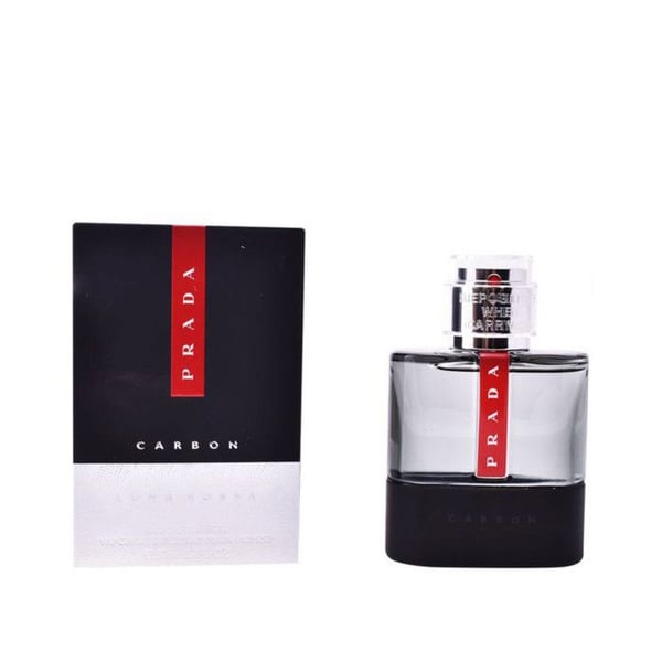 Eau de Toilette - PRADA - LUNA ROSSA CARBON - 50 ml - Til Mænd - Frisk parfume