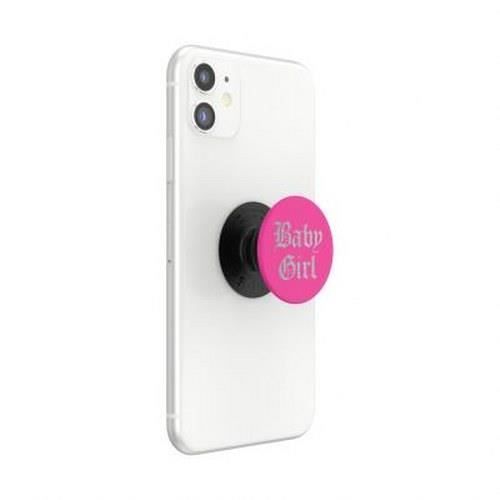 Pop Grip för Smartphones - PopSockets - Baby Girl - Svart - Sammanfallande - Ultralätt