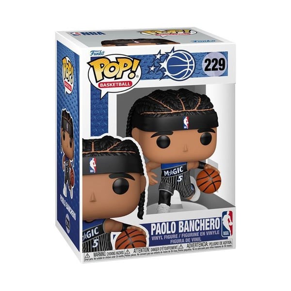 Figurine Funko Pop! | NBA | Magic Paolo Banchero (svart)