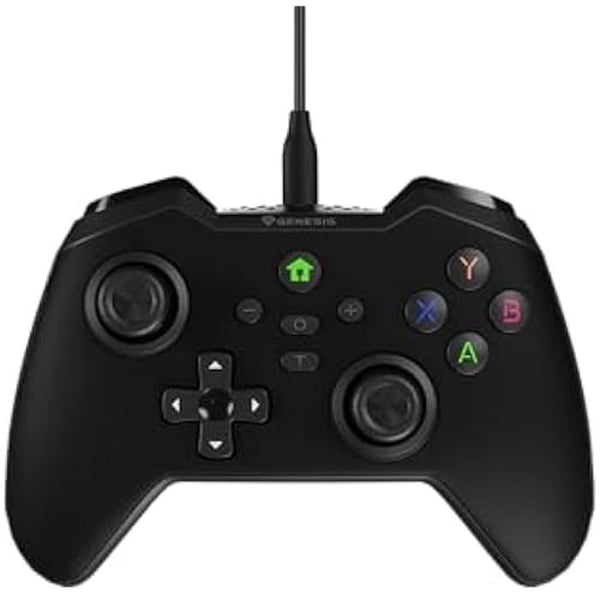 Gamepad - GENESIS - Genesis Mangan 300 Gamepad USB-C Negro - Svart - Kabelansluten - Nintendo Switch