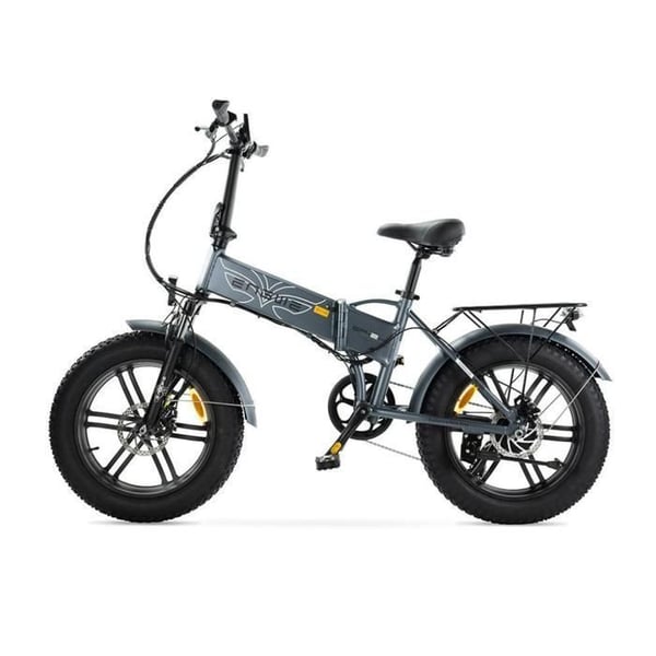 ENGWE EP-2 Boost Elcykel Fällbar – Fatbike – 20 Tum – Motor 250W – 7 Växlar – Räckvidd 120 km – Grå
